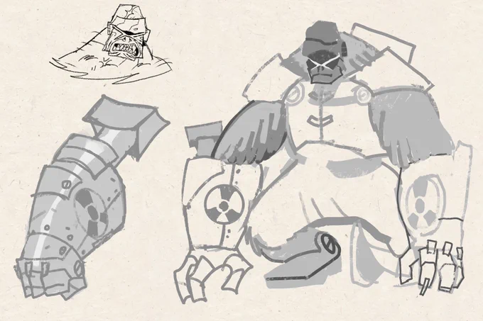 Radioactive ape  