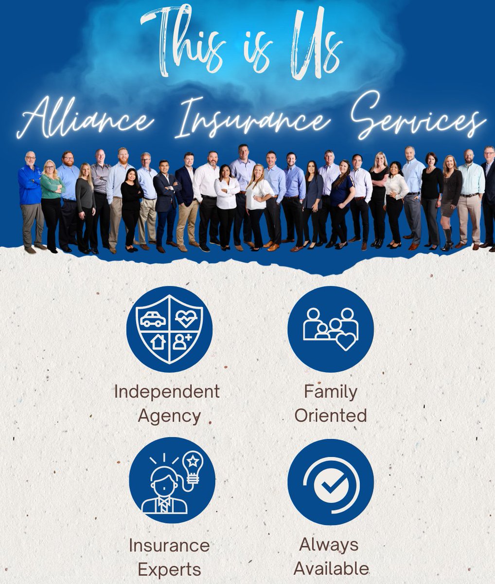 Alliance Insurance on Twitter "This is us. Our agency. Our team. Our