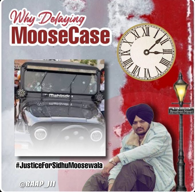 yanyan_dori's tweet photo. #WhyDelayingMooseCase
if govt can't handle the case then they should hand over #SidhuMooseWala case to CBI or any other agencies.We want free,fair, impartial and swift investigation.
#JusticeForSidhuMooseWala https://t.co/0PZLwMhkf2