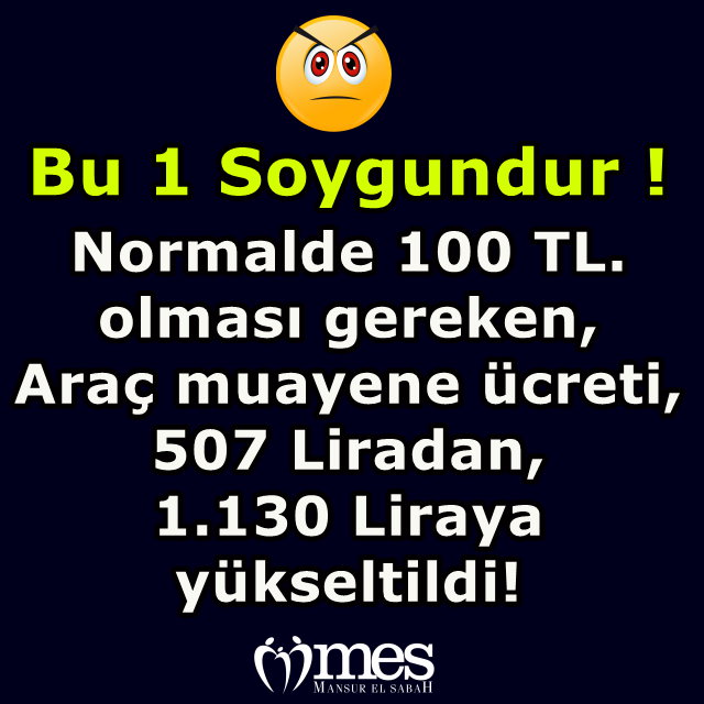 #Bu1Soygundur ! 😡
#AraçMuayene #AraçMuayeneÜcreti #tuvtürk 
4 Ocak Çarşamba #EdaTaşpınarHaddiniBil #thyao