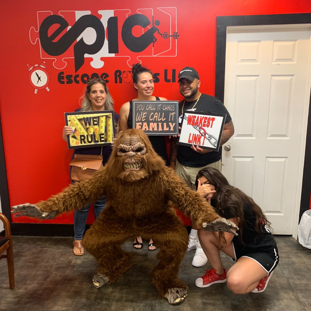 epicescapeli's tweet photo. "When you love what you do, you'll never work a day in your life." This is definitely true for us because this is our playground, our office, and our happy place all wrapped into one. We can't wait to welcome you back for your first visit of the year! 😄 #MysteryEscape https://t.co/1mxuvb4m96