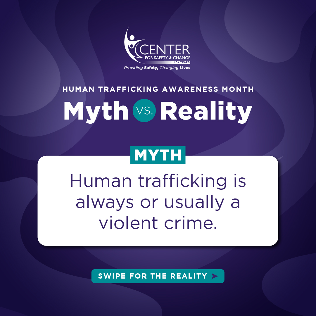Center4SC's tweet photo. January is Human Trafficking Awareness Month - Know the Facts 

There are common myths about human trafficking. Get educated and know the facts.

#providingsafetychanginglives #startbybelieving  #HTAM2023 https://t.co/zoSvx9XyBb