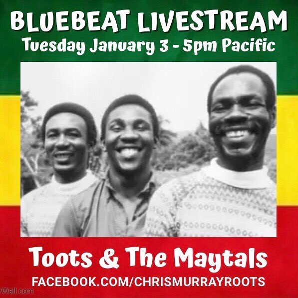 wedotheska's tweet photo. To welcome 2023 with uplifting joy, this week Bluebeat spotlights Toots &amp; The Maytals! Rehearsing his songs last night put such a warm glow in me.
#ska #reggae #rocksteady #skatwitter #maytals #toots 

Bluebeat Livestream - Tuesday at 5pm Pacific at https://t.co/UDTouKFtia https://t.co/6FisZUWK6o