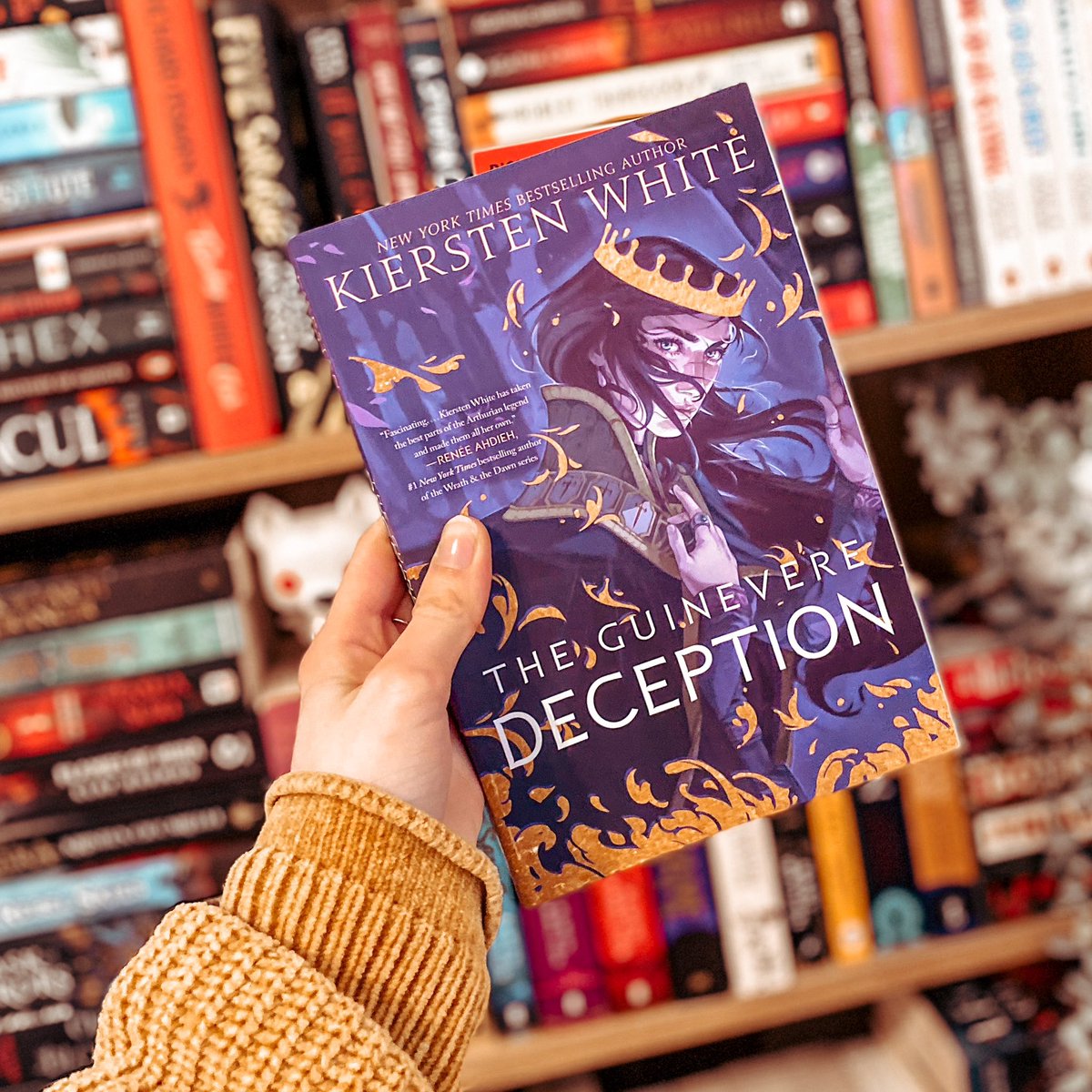 In January &amp; February we’re reading #TheGuinevereDeceoption by <a href="/kierstenwhite/">Kiersten White</a> ✨📚

Join us! fable.co/club/enchanted…