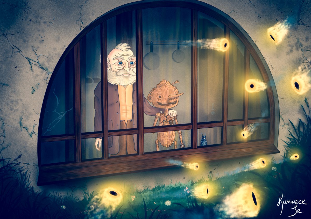 Hey guys!
What do you think of my Guillermo del Toro's Pinocchio fanart?

#Fanarts #PinocchioMovie