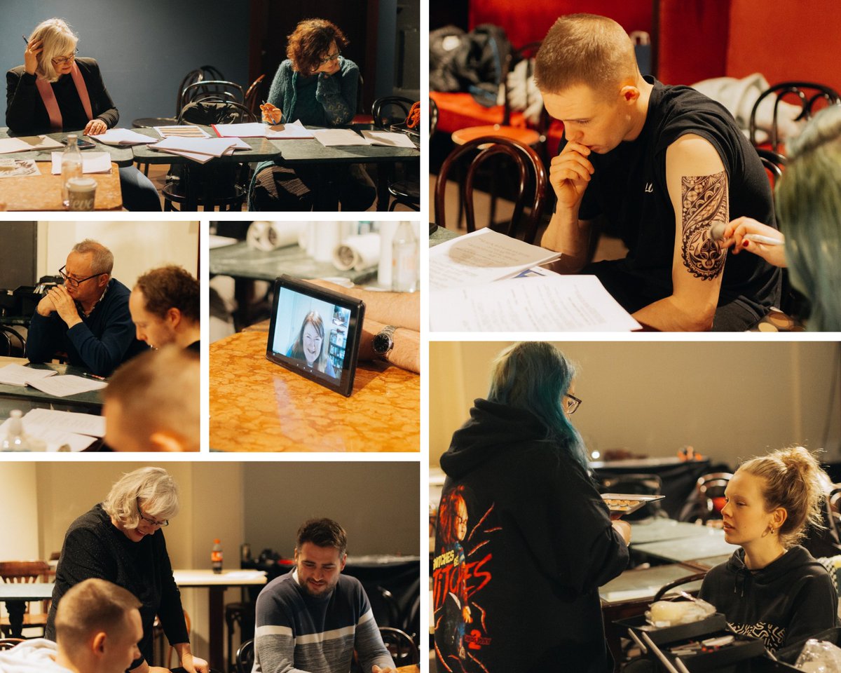 VerdigrisFilm's tweet image. With just two weeks to go to our first day of shooting on 16 Jan, here are some photos of our table read/HMUA and tattoo trials
Pics: Eleanor Rogers
#VerdigrisFilm #Verdigrismovie #IrishFilm #featurefilm #preproduction #tableread #comingsoon #actorslife #Irishactors #womeninfilm