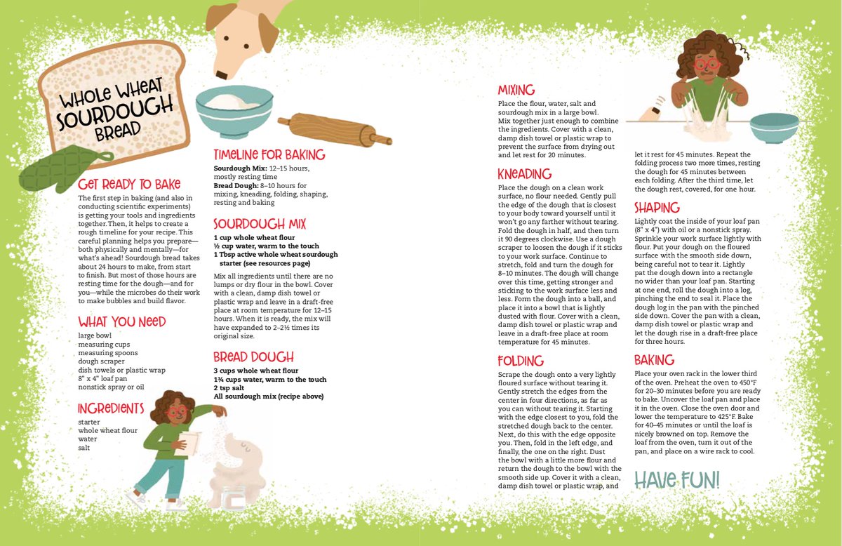 ReadersToEaters's tweet image. January is #NationalBakingMonth. Sharing #WholeWheat #Sourdough #Bread recipe from #BreadLab, now in pb."Bread lovers are in for a treat!"— @sljournal bit.ly/2vISBfa #Baking #BreadMaking #FoodLiteracy #FoodEducation #SensoryEducation #FoodScience #STEM #AgClassroom #AITC