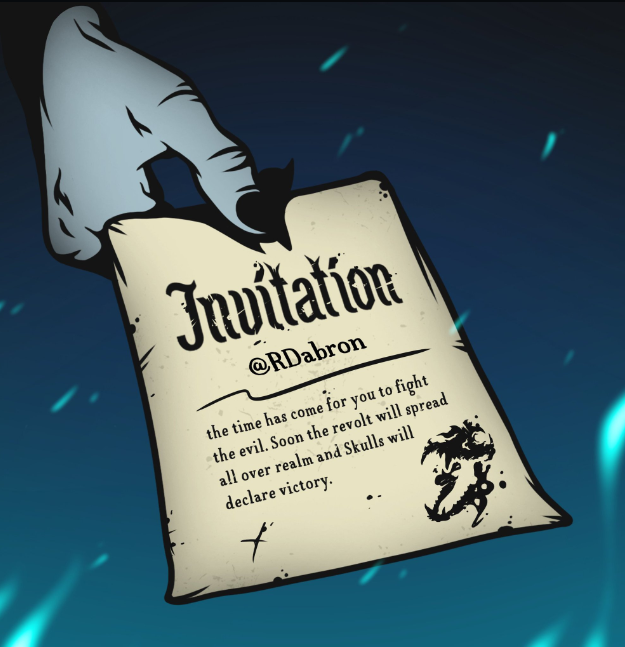 RDabron's tweet photo. I have been summoned to fight the evil.
Thank you @adaskulls for callin me to join the revolt https://t.co/gS9eDq0Oct
