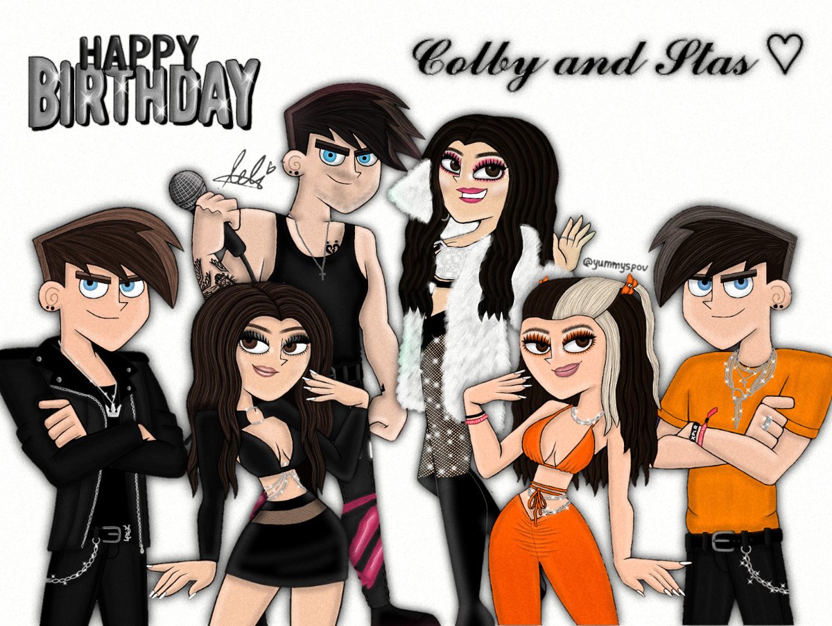 Kemplenm18's tweet photo. Happy birthday @ColbyBrock and @thestasiavuu I hope you have a wonderful day and I love you guys so much❤ https://t.co/wPjOak06uz