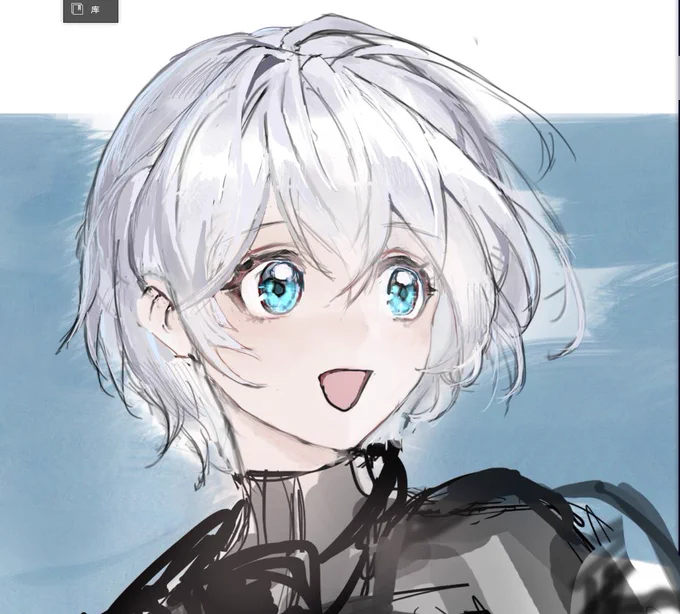 最近一直在准备原创漫画的东西,今天完善了统一世界观的两个角色。 