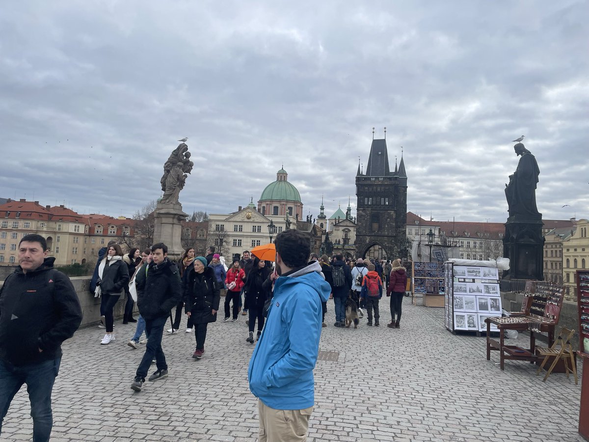 ch0Rx's tweet photo. Looking for Dr. Tenma at Charles Bridge  #monster #monsteranime https://t.co/elLF8hFw1k