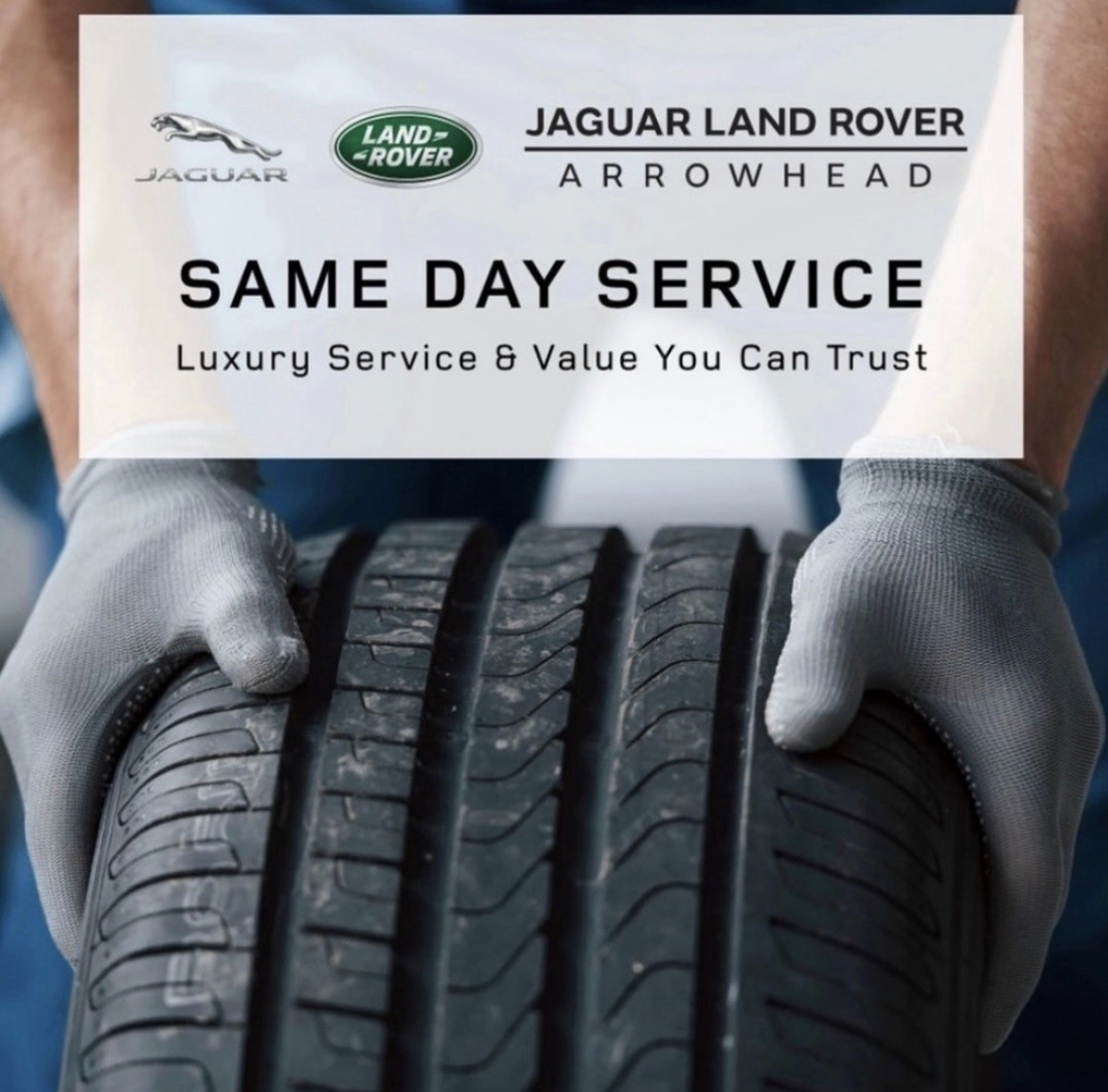 Get your Jaguar ready for the new year with a little help from our same-day service team. From oil changes, tire rotations, brake pads, or transmission problems, we've got you covered. 🔧

Book your same-day appointment: jaguararrowhead.com/service-appoin…

#JaguarArrowhead