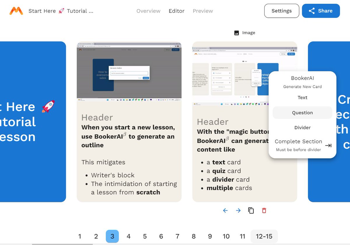 It's been a while! Mindsmith has been working on a new product, a micro course generator that helps you create a micro course in minutes.
Try it out at Mindsmith.ai