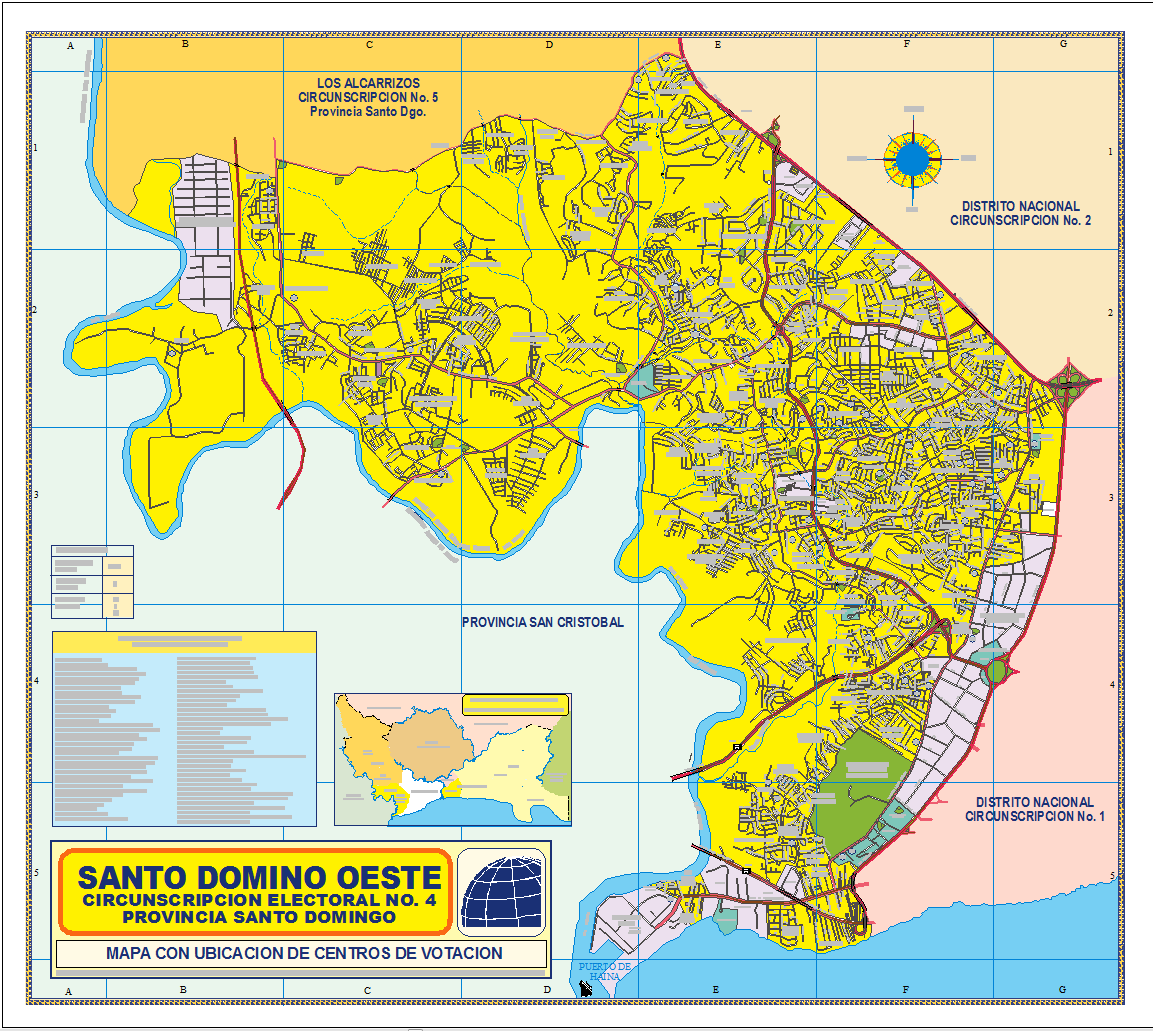 museodelosmapas's tweet photo. Mapa Circunscripción No. 4 de la provincia Santo Domingo R.D. para los contendientes de la próxima elecciones año 2024, se puede imprimir en diferentes tamaños para los diferentes participantes: Diputados, Regidores, Senadores, Alcaldes, etc. Tenemos todos los municipios https://t.co/p9wUkmUy4y