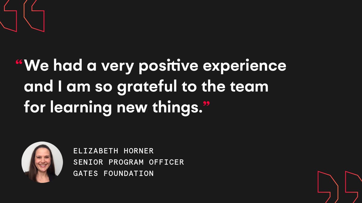 Substantial's tweet image. Have you read our client testimonials? Hear first hand what their experience was with Substantial.

#clientexperience #edtech #gatesfoundation