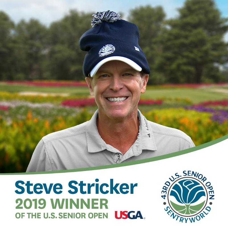 SentryWorld's tweet photo. Great news—we’ve extended our U.S. Senior Open holiday ticket promotion into the new year. Purchase $100 of tickets by January 7, and you’ll receive an exclusive 2023 U.S. Senior Open stocking cap. #USSO #USSeniorOpen