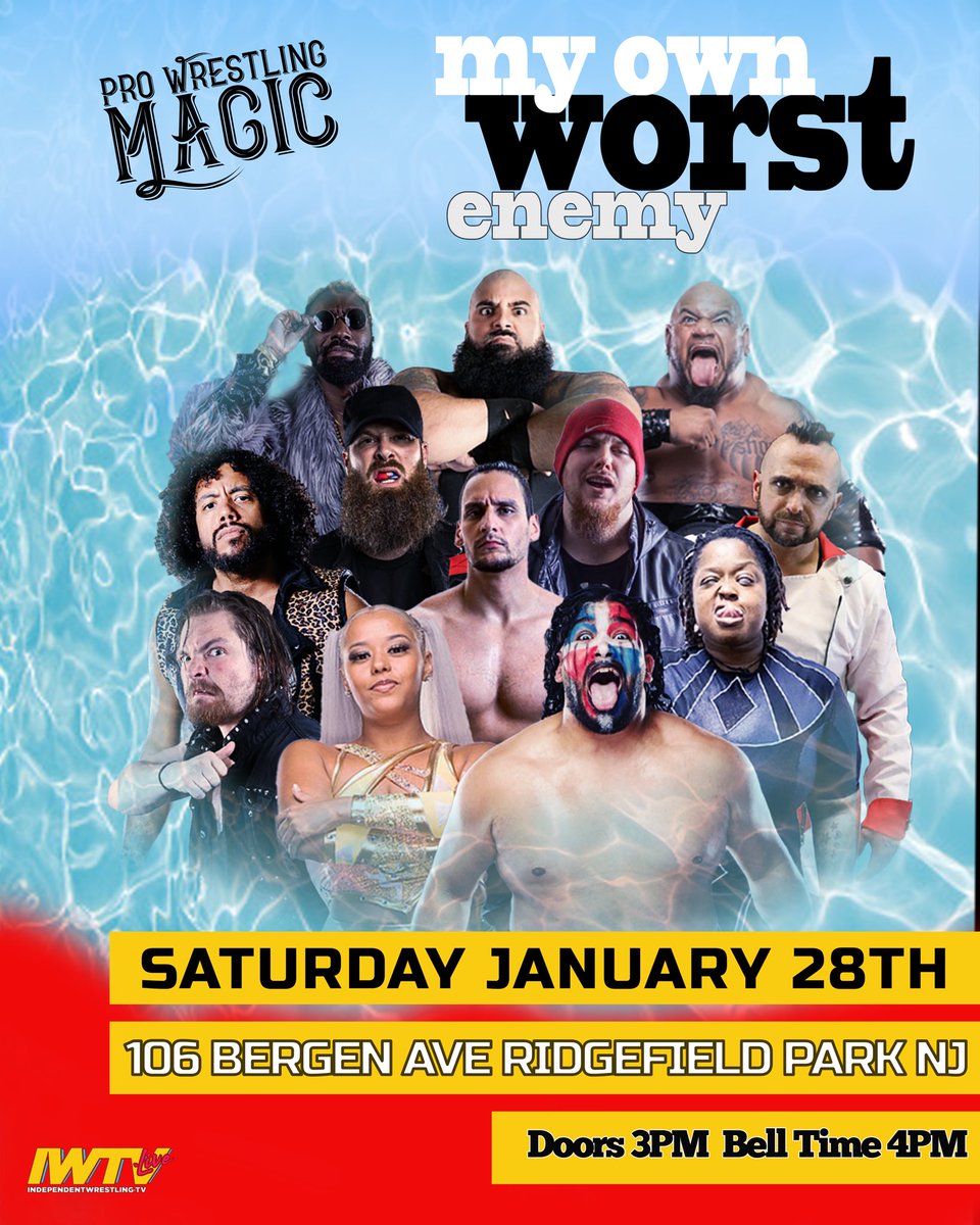 IHateSteveOff's tweet photo. Standing room only again?! Let’s make that shit happen, Magic Kingdom! @WrestlingMagic #LightsOff https://t.co/PRS8FM2970