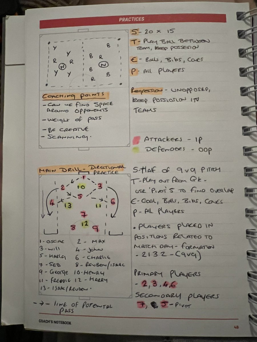 CoachDNeedham's tweet image. Looking for some constructive feedback, Criticism &amp;amp; Advice on how this would look, it’s my first attempt at a “UEFA B” style session so be nice lol! 🥴⚽️ @SundayShare10 @CoachHelp3 @EnglandLearning @GlosFA #footballsession #FootballisOurEngine