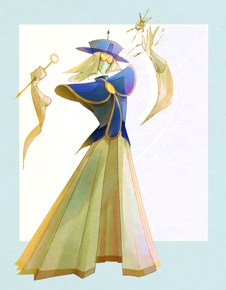 [ OCs ] 
First art of 2023! He's a celestial noble who's spent centuries creating sunlight for a now-dying universe.