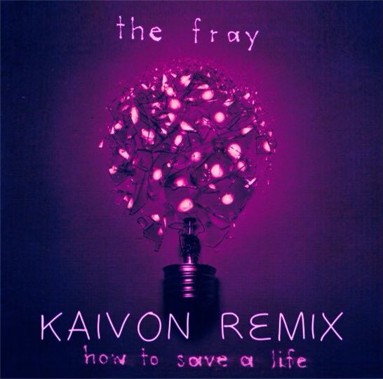 Let’s start this new year off right. 

The Fray - “How To Save a Life” (Kaivon Remix) out Wednesday 💜