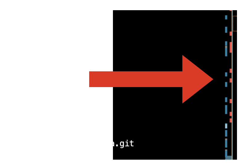 Stephan007's tweet image. Really like the Visual Studio Code red/blue "attention blocks" in the terminal window.  Do we have something like this in @intellijidea  ?  #FeatureRequest