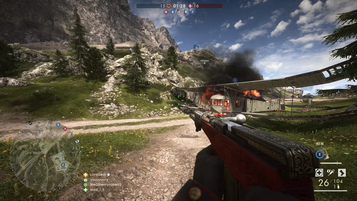 LordGedi's tweet photo. #Battlefield1 Conquest Multiplayer Gameplay - Monte Grappa - PS5 No Commentary 4K 60FPS Link:- https://t.co/C7URN5a1NU #BF1 #Gaming #Battlefield https://t.co/ZdiugLuVpa