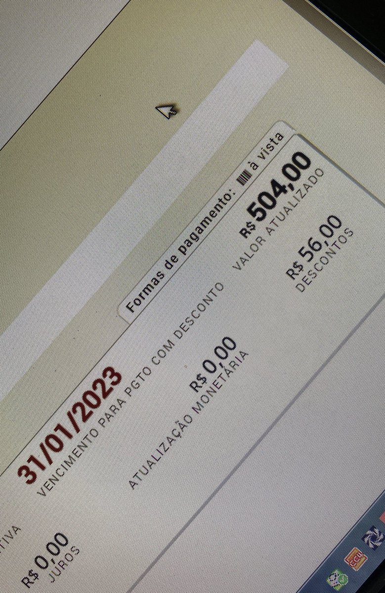 Esse é o valor da anuidade desse ano que vou pagar ao conselho para conseguir trabalhar como biomédico 

Esse mesmo valor compromete 48% da renda do mês. 🤡

Um piso salarial nacional deveria ser algo unânime. E não direcionado para apenas uma categoria como vem acontecendo…