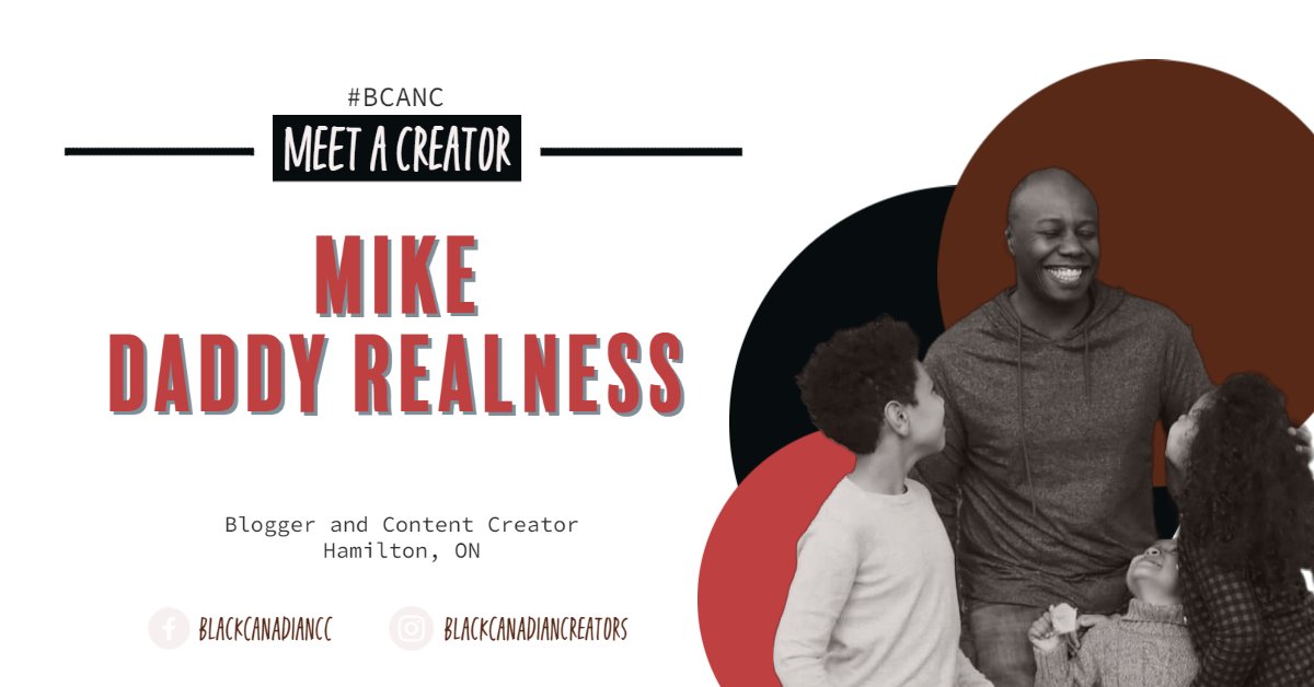 Check out Mike aka Daddy Realness, a Parenting Blogger and Content Creators based in Hamilton, Ontario 👪 You can find Nagata and other talented creators on The Black Canadian Creator Directory - #WeRightHere 👉🏾 at chonillanetwork.com/the-black-cana…

#DaddyRealness #blackcanadian