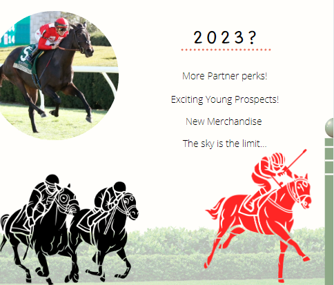 PocketAcesRacin's tweet photo. With 2022 in the books, here's our Year-in-Review. In many ways, it was a record-setter for Pocket Aces Racing and we took a step up by partnering with @stableconnectap  to provide our owners with even more ways to stay updated on their runners! Here's to an even better 2023 🎉 https://t.co/GCUpWRe3GV