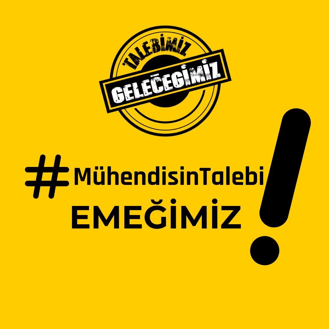 korayglr's tweet photo. Talebimiz Emeğimiz!!
#MühendisinTalebi @imomerkez https://t.co/18hbMkbR34