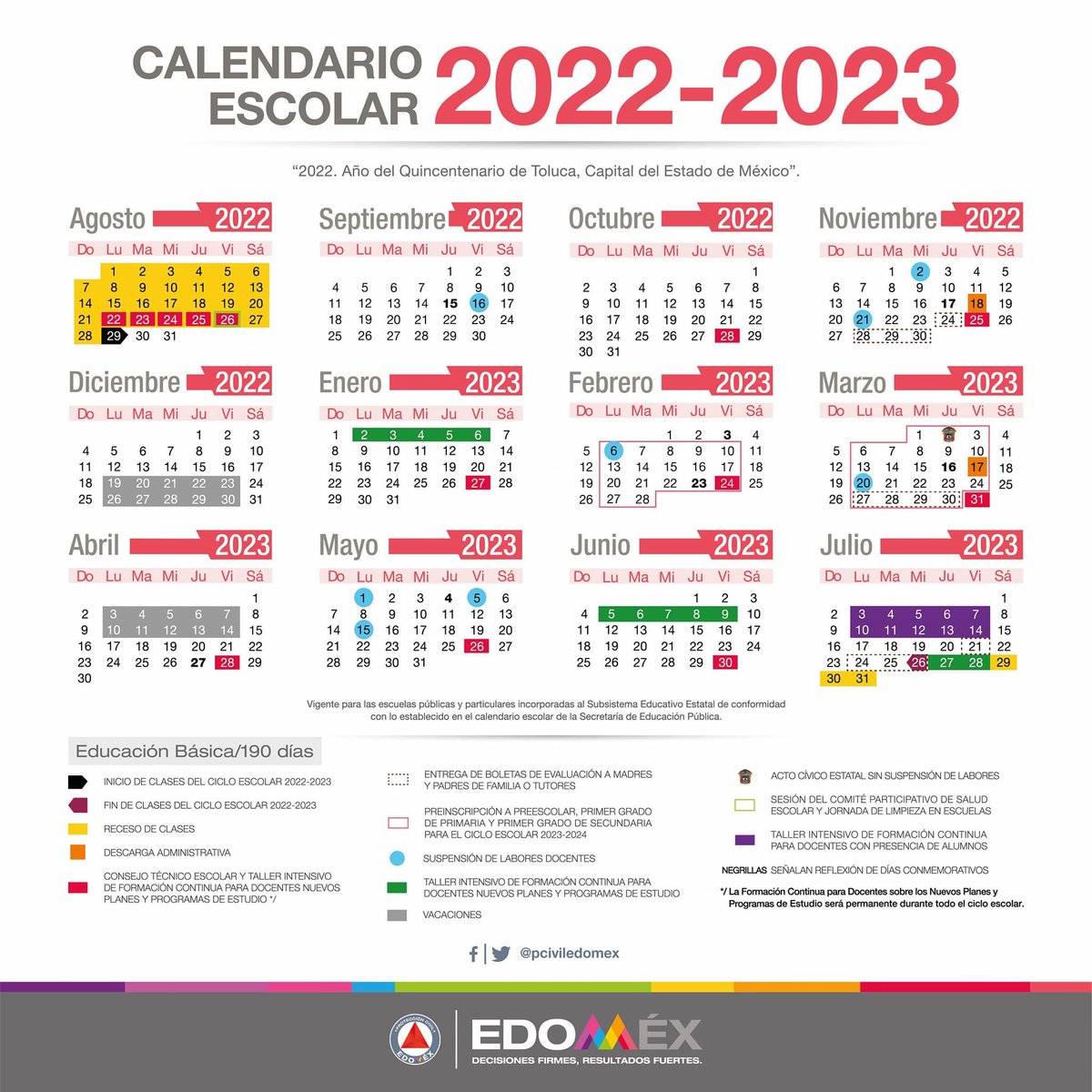 SEB_Edomex's tweet photo. Les compartimos el #CalendarioEscolar de Educación Básica 2022-2023.
@geramonro05 @TinocoGRogelio https://t.co/T0lUZNOa6c