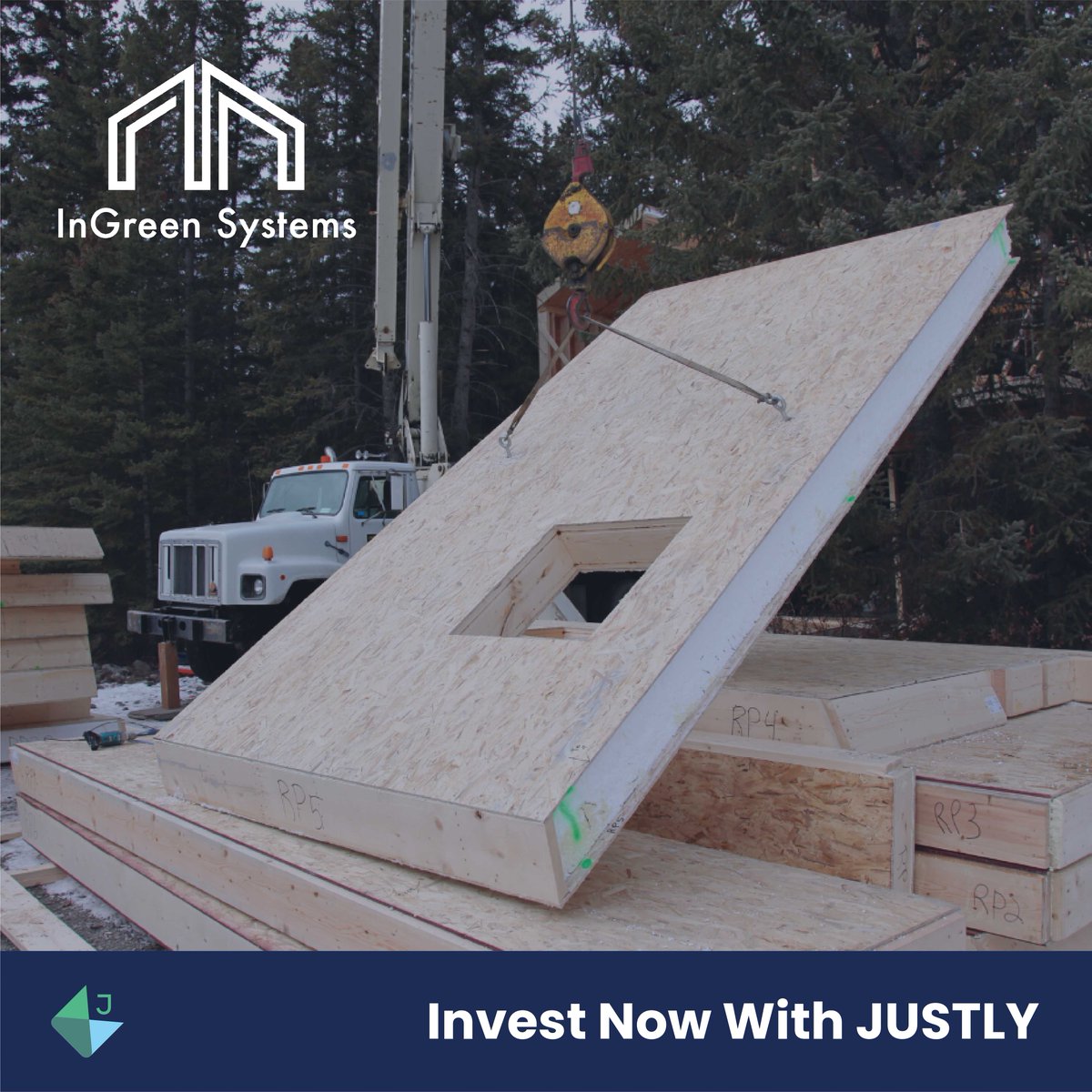 investjustly's tweet photo. Help #InGreenBuildingSystems grow across the US to that replace homes damaged in natural disasters – with speed, energy-savings, minimal waste, and resiliency. #InvestJUSTLY #GoGreen #GreenConstruction https://t.co/7PMHwFmH67 @pkarrlsson https://t.co/LyMThoSh0Q