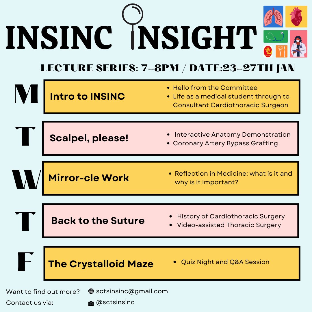 SCTS Student Education Committee tweet media