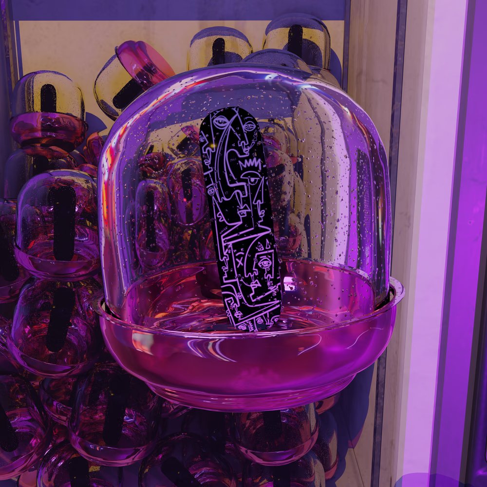 Art_Assignment's tweet image. I&apos;m so intrigued by the evolve concept of Hidden Vendors Club by @GabrielJWeis @camilleachiang @TAYL0RWTF
So as a HUGE lover of PHYSICAL art I did a thing....
Looking forward to 🔥 Hidden Vendors Club #324 for a physical piece which will sit so well alongside my other IRL art!