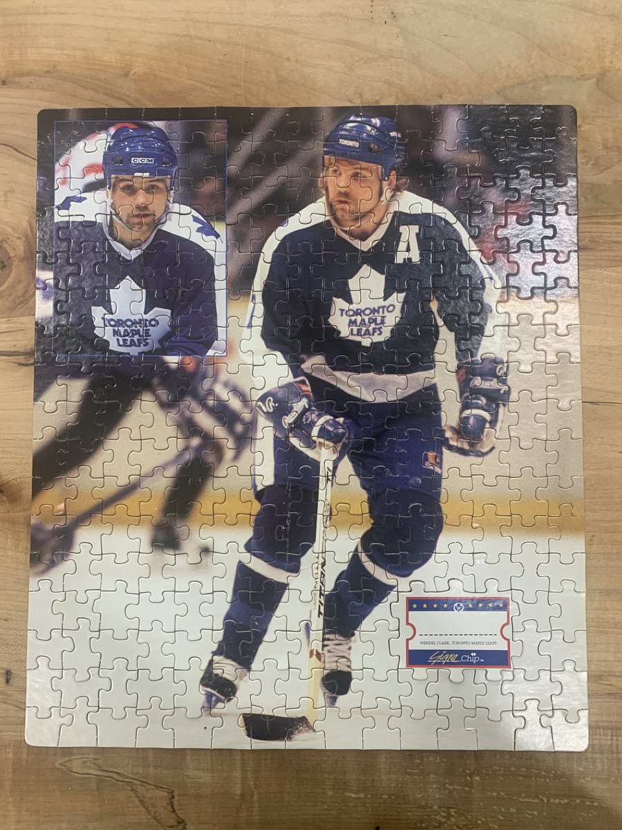 hozman's tweet photo. Finished these two old school puzzles over the weekend. #hockey https://t.co/kDIZ6LQMtZ