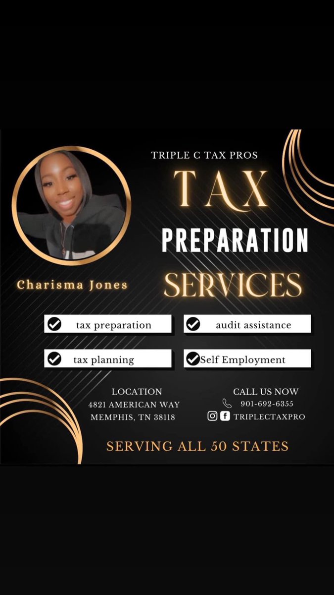 ChristyKid_'s tweet photo. Come see me! No hidden fees, no extreme fees, guaranteed to get you the max back ๐ฐ #MemphisTaxPreparer #TN #FL #MS #GA #VirtualFiling https://t.co/CGoCjowqBt