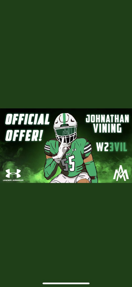 #AGTG After a great conversation with @CoachPruitt_UAM I am blessed to   receive an offer from University of Arkansas- Monticello. @CoachPruitt_UAM <a href="/WeevilFootball/">UAM Football</a> @coachgrimesUAM @CYCREEKFBALL17 <a href="/TrustMyEyesO/">⭕️FFERTUNITY</a> #w23vil