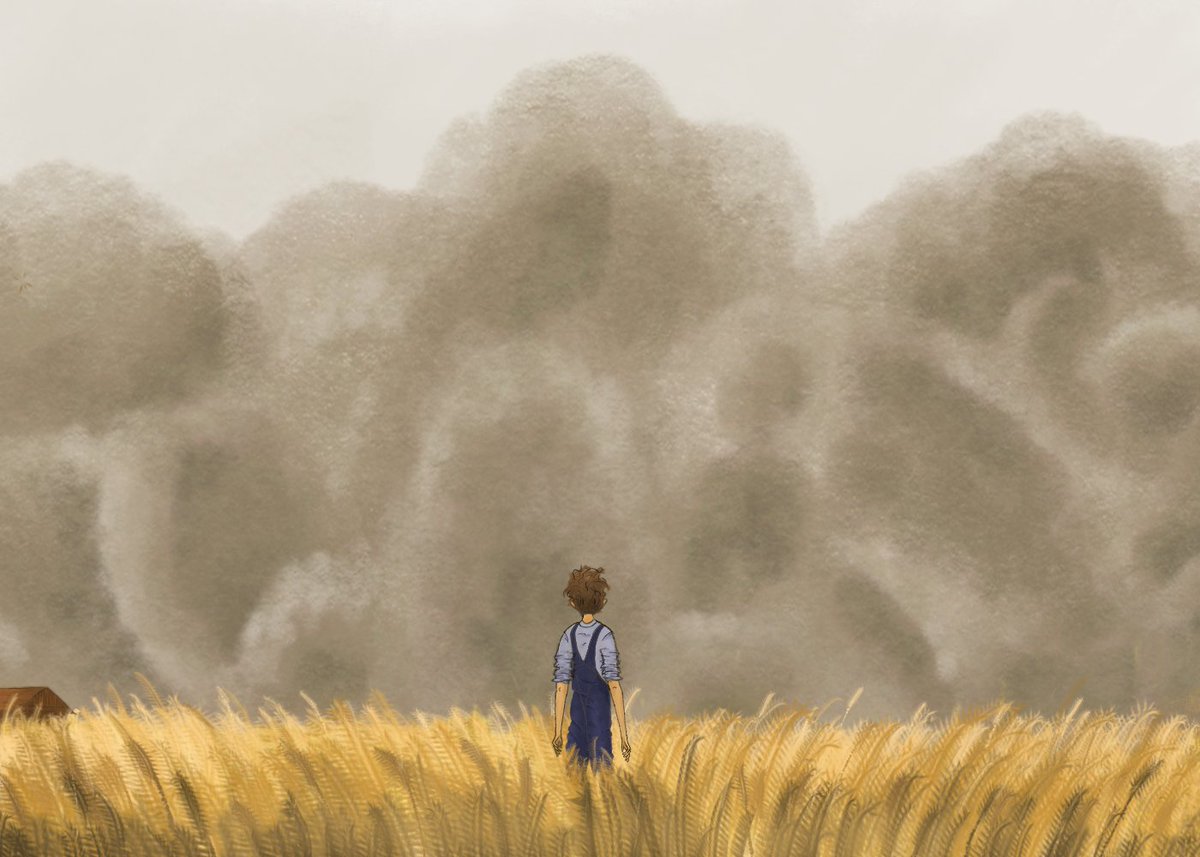 'blonde hair doesn’t really stand out in a field of wheat and dust, does it?'
—
Fanart (by me!) for The Road of Flight, a historically accurate crimeboys-centric Dust Bowl AU that I've just finished (link below :D)

#wilbursootfanart #crimeboystwt