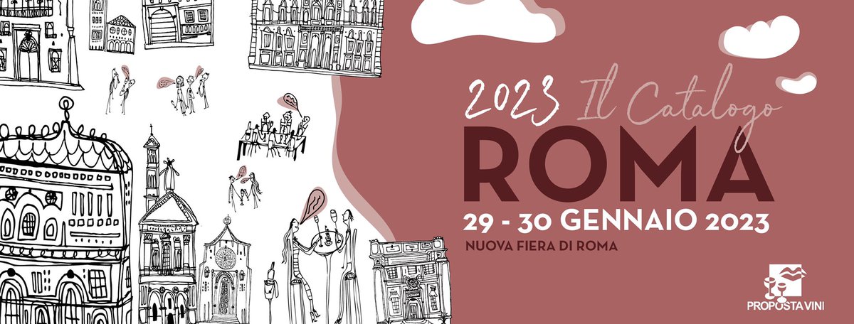 johnwine's tweet image. Tutte le strade porteno a Roma.
La prima volta che accade. Il Catalogo 2023 di @PropostaVini verrà presentato a Roma. Il 29 e 30 Gennaio 2023.Oltre 180 aziende presenti per Operatori del Settore Ho.Re.Ca. Per info e accrediti tf 3927944941