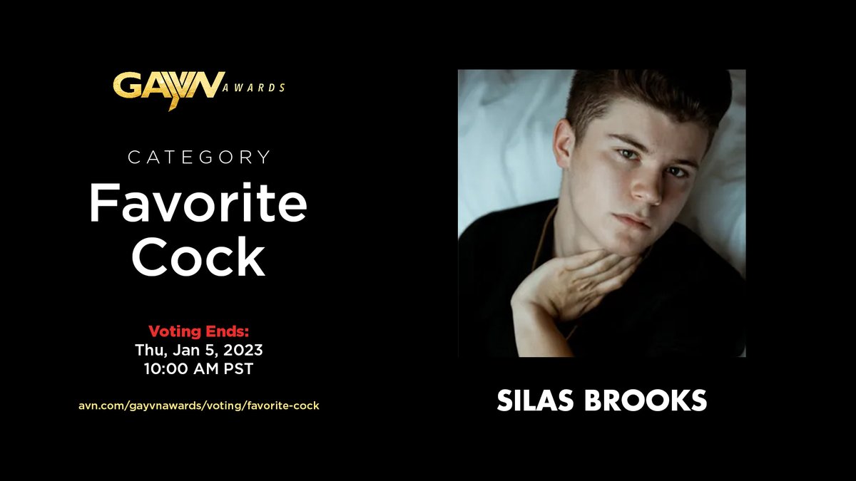 Helix Studios on Twitter: "🏆 Favorite Cock Silas Brooks