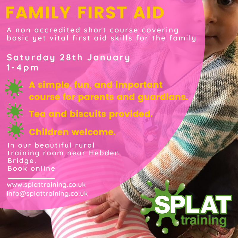 splattraining's tweet photo. Family First Aid Course Incoming!
Children and babies always welcome 😊
#firstaid #firstaidtraining #training #emergency #emergencyfirstaidatwork #firstaidatwork #firstaidtrainer #splattraining #firstaidtips https://t.co/JfZ6EepEpg