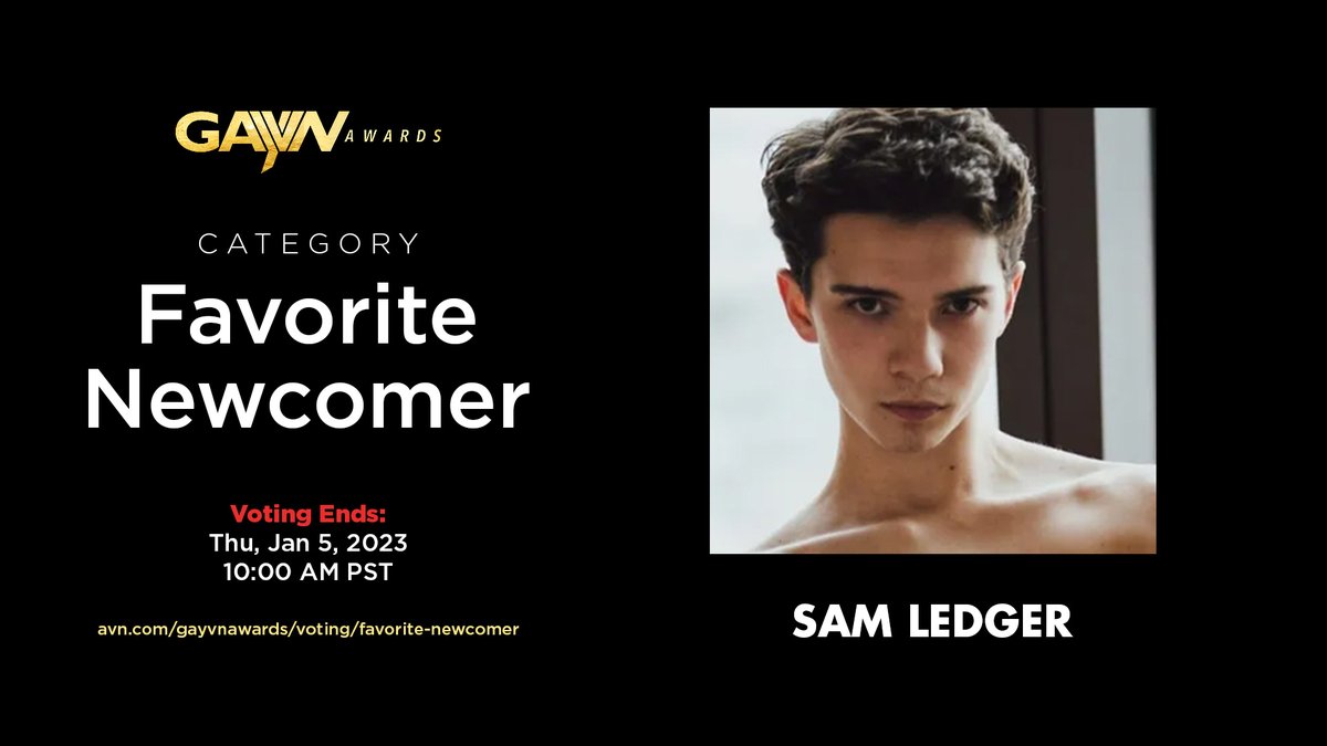 Helix Studios on Twitter: "🏆 Favorite Newcomer Sam Ledger