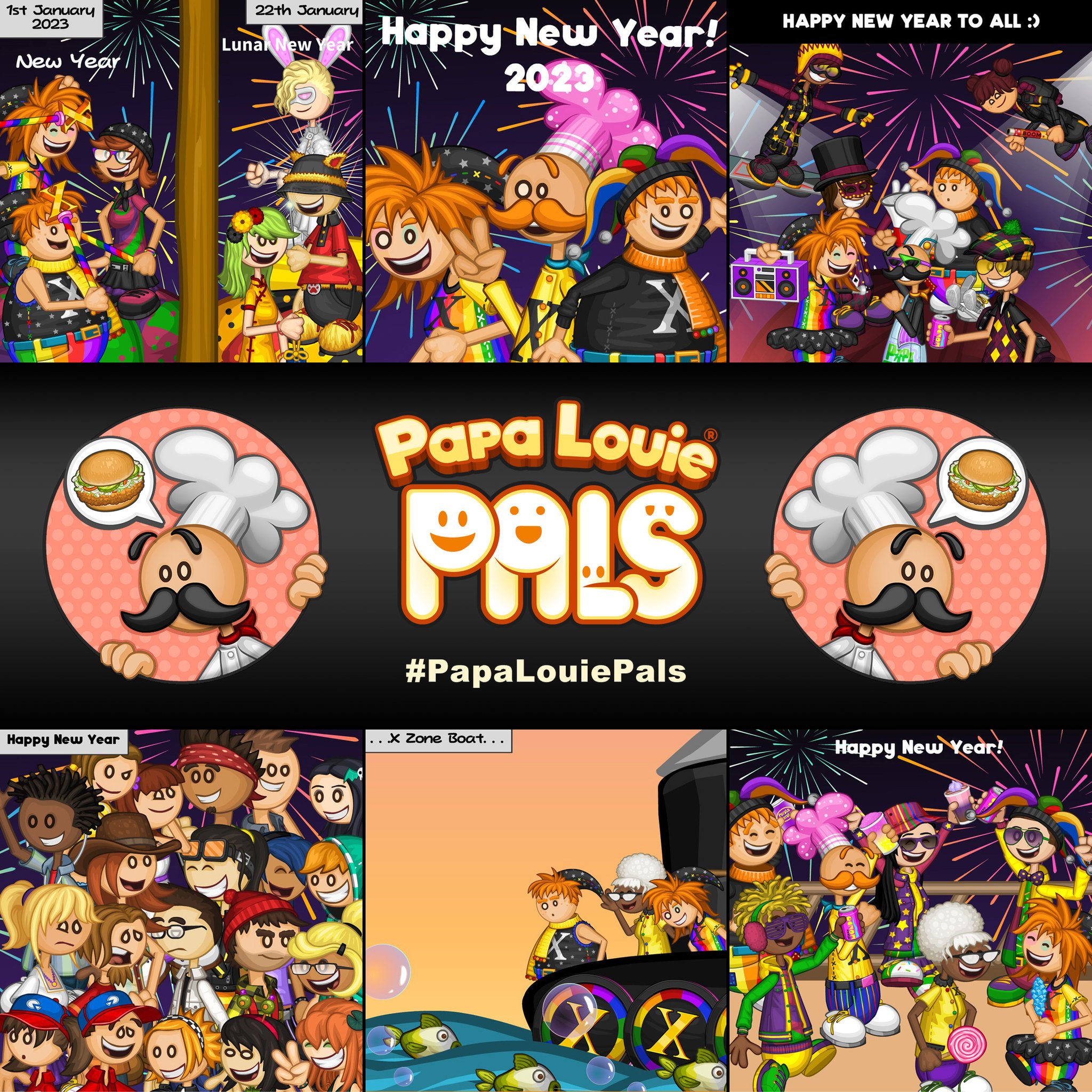 Flipline Studios on X: Celebrating 15 Years of Papa Louie!   #PapaLouie #FliplineStudios #15thanniversary   / X