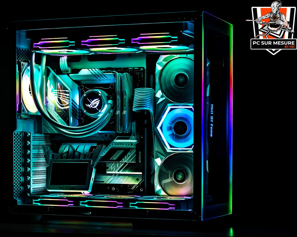 Hardware31AL's tweet image. 🛠Une config HOFissime - Montage LIAN LI O11 Dynamic EVO🛠

#AtelierH31 
🔧 INTEL Core i5-13700KF
🔧 ASUS ROG STRIX Z790-A 
🔧 ASUS ROG Strix LC II 360 
🔧 GALAX HOF OC Lab Master 4000 MHz
🔧 KFA2 RTX 3090 Ti HOF

PC sur mesure H31🔽
boutique.hardware31.tech/pc-sur-mesure-…