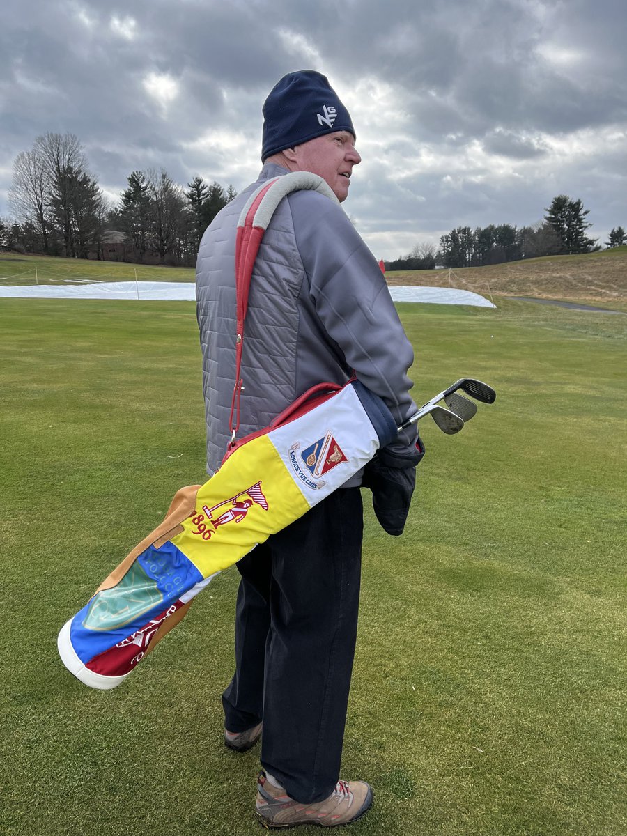 Golf on January 2nd in Saratoga Springs, NY