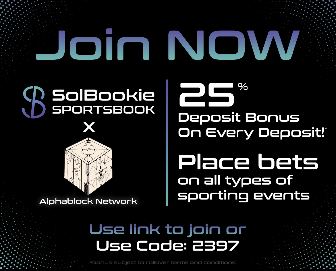 GM Legends

To kick off January with a bang, we want to announce our official collaboration with @SolBookieNFT 

The premier crypto sportsbook platform in the Solana Ecosystem. 

All affiliate proceeds will flood back into our community, sign up here:

sportsbook.solbookie.io/sign_in?referr…