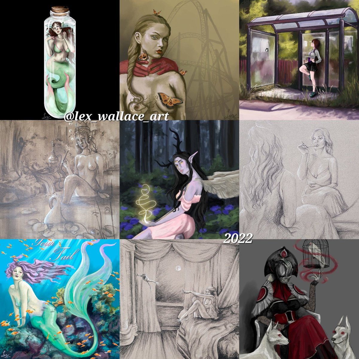 lexsartcreation's tweet photo. My #2022artsummary 
•
•
•
I'm excited to see where this new year takes me! There are so many exciting things to come! 

#art #artwork #artist #2022 #newyear https://t.co/bCuIHqZIc1