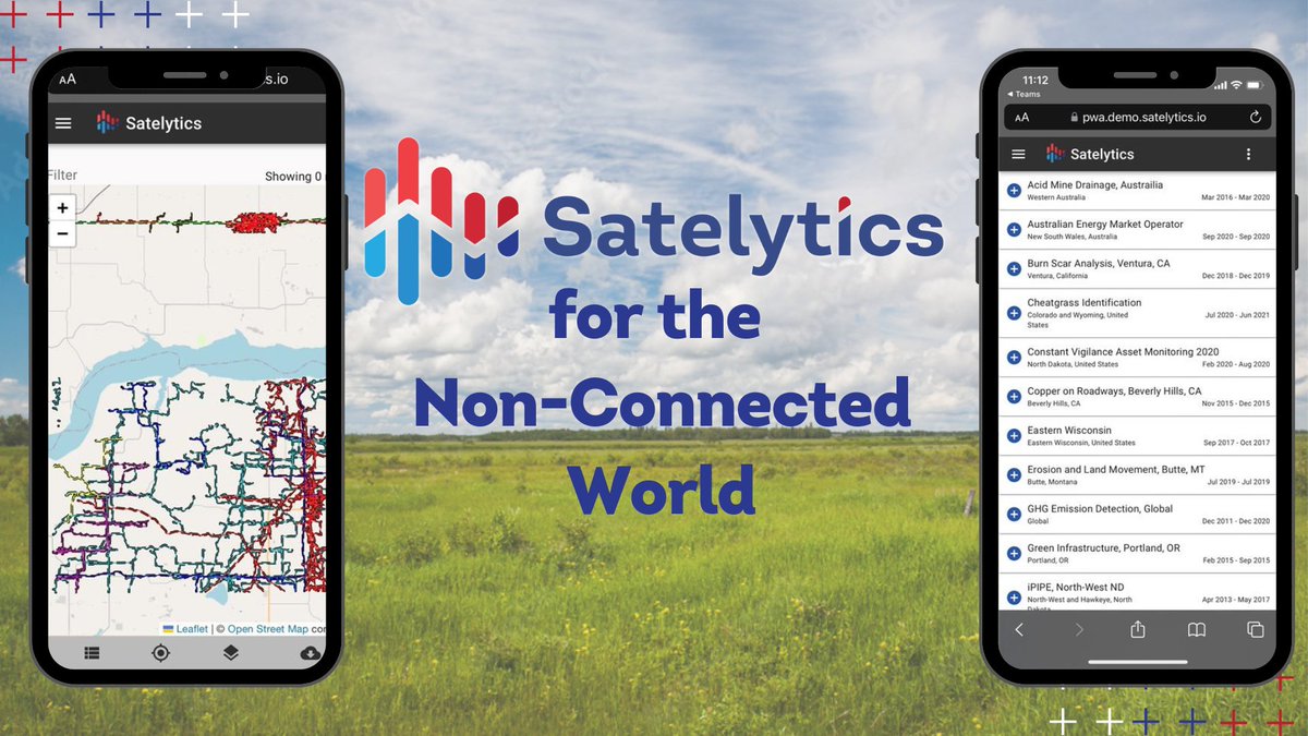 Satelytics tweet media