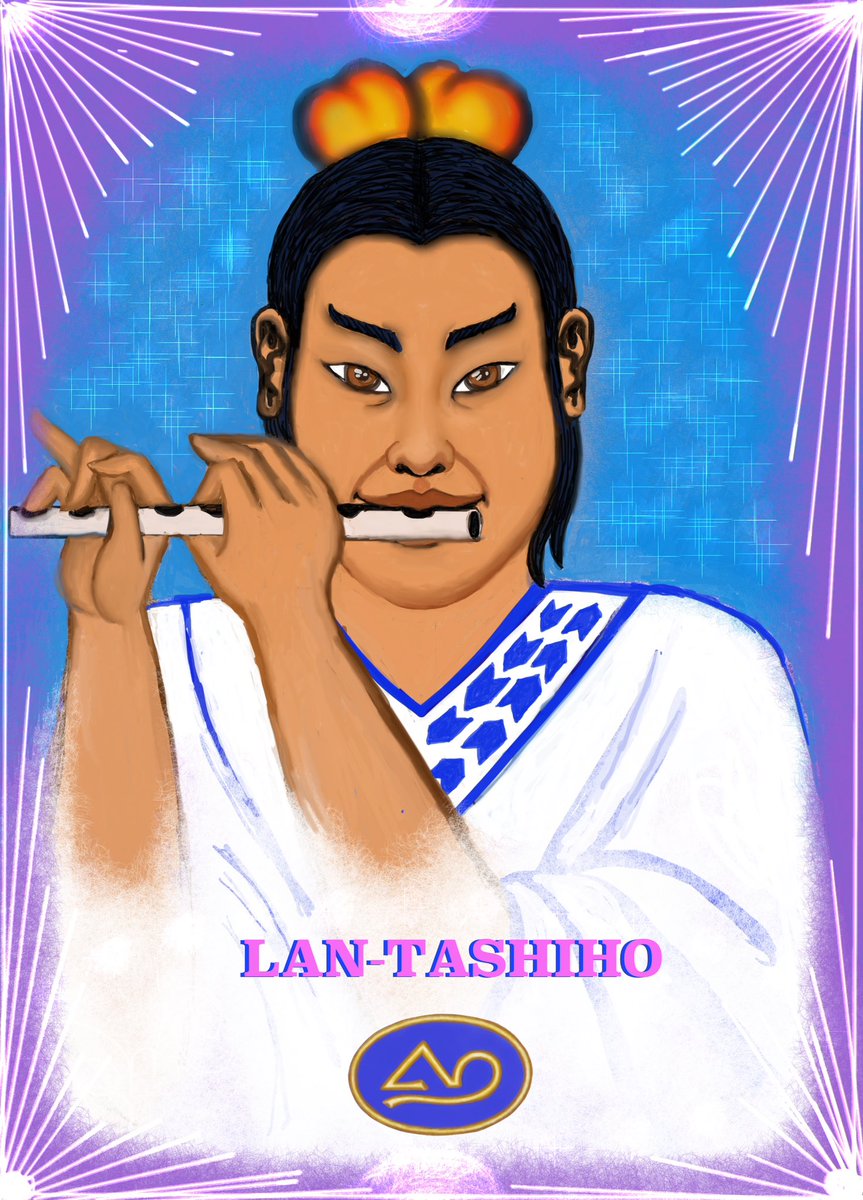 Elia42KA's tweet image. MITOLOGÍAS DEL MUNDO: #DiosesChinos 
LAN TASHIHO es conocido sobretodo por su flauta y sus canciones sobre la Inmortalidad. Canciones difíciles de comprender por el común de Los mortales @los7soles 
Este es Su vídeo con Su SONORIDAD: youtu.be/WYSzuZ4aRVY
