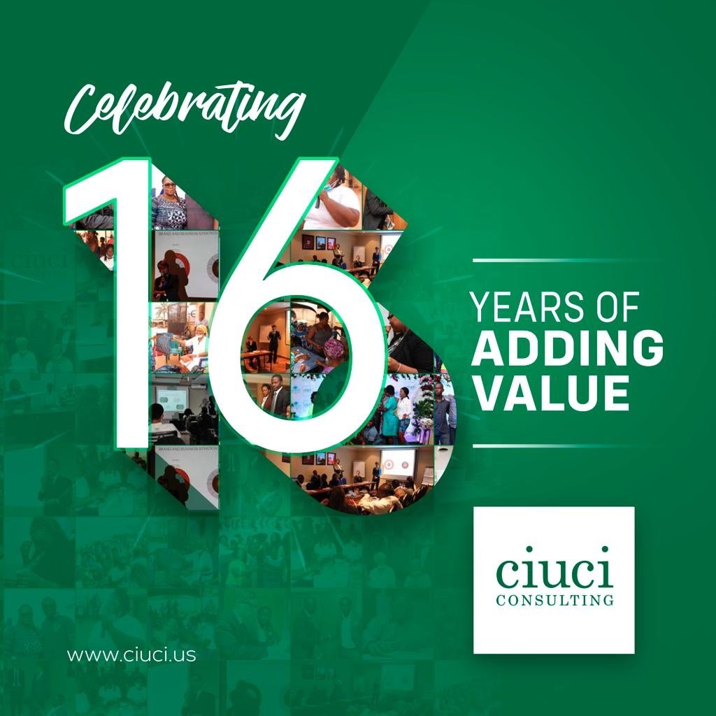 A few years ago at a conference in the UK, a gentleman laughed when I introduced myself as the Founder &amp; then Managing Partner, <a href="/CiuciConsulting/">Ciuci Consulting</a>. He thought I was joking. I took it as a compliment that the quality of our work spoke for itself.

Today, we are celebrating 16 years!